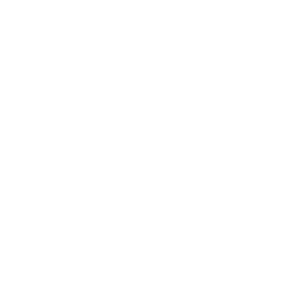 White geometric optical illusion resembling interlocking three-dimensional shapes on a transparent background.